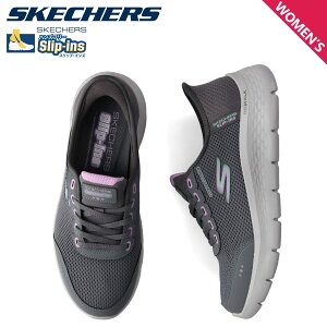 yő1000~OFFN[|sz SKECHERS XPb`[Y XbvCY S[EH[N tbNX NA N[N Xj[J[ fB[X Ch SLIP-INS GO WALK FLEX O[ 124846W
