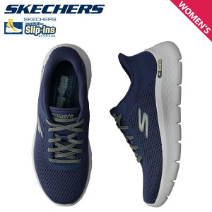 SKECHERS XPb`[Y XbvCY S[EH[N tbNX J[ Xj[J[ fB[X HANDS FREE SLIP-INS GO WALK FLEX KRYSTA u[ 125516-BLGR