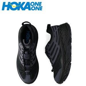 HOKA ONE ONE �z�J�I�l�I�l �X�j�[�J�[ �G���[�g�e���C���V�X�e�� �X�e�B���\�� �G�{ OG TP �����Y ELITE TERRAIN SYSTEM STINSON EVO OG TP �u���b�N �� 1166450-BBLC