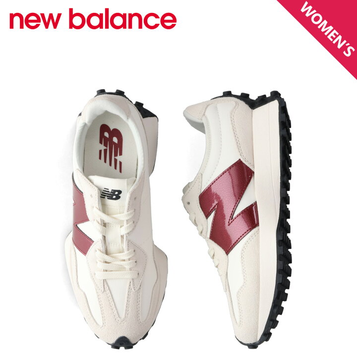 new balance ニューバランス 327 スニーカー レディース Bワイズ ホワイト 白 WS327JWC シュガーオンラインショップ