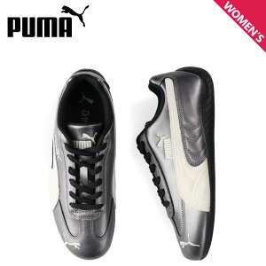 v[} PUMA Xs[hLbg ^bN Xj[J[ fB[X SPEEDCAT METALLIC ubN  403689