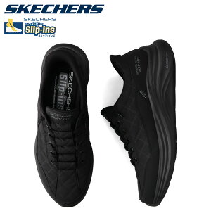 SKECHERS �X�P�b�`���[�Y �X���b�v�C���Y �R���c�A�[�t�H�[�� - �R�[�W�[�t�B�b�g �X�j�[�J�[ �����Y SLIP-INS CONTOUR FOAM �u���b�N �� 232619
