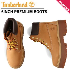 Timberland �e�B���o�[�����h �u�[�c 6�C���` �v���~�A�� �E�H�[�^�[�v���[�t �v���b�g�t�H�[�� ���f�B�[�X ���� �h�� PREMIUM WP PLATFORM BOOT �E�B�[�g A5RJD ��̓�