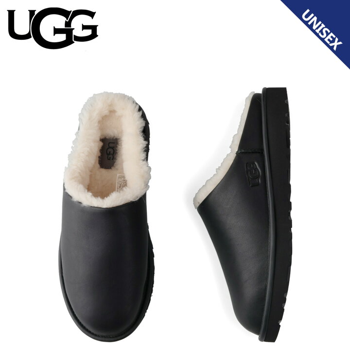 最大1000円OFFクーポン発行中 アグ UGG スリッポン スリッパ クラシック スリッポン ノアール メンズ レディース CLASSIC SLIP-ON NOIR ブラック 黒 1172270 シュガーオンラインショップ