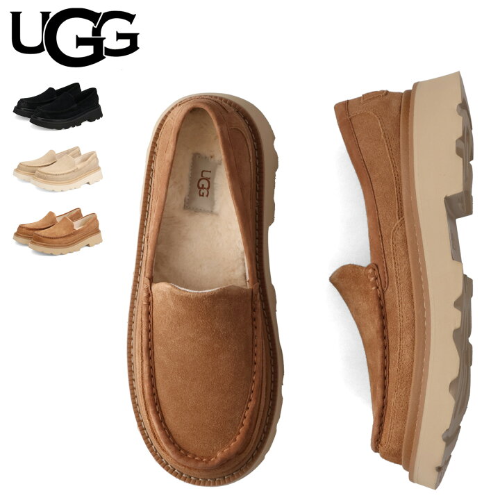 楽天市場】アグ UGG スリッポン ローファー アスコット ラグ メンズ 