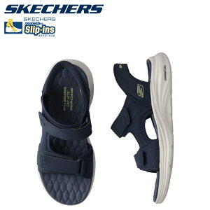 SKECHERS �X�P�b�`���[�Y �X���b�v�C���Y �R���c�A�[ �t�H�[�� �T���_�� �U�C�_�[ �T���_�� �X�g���b�v�T���_�� �����Y HANDS FREE SLIP-INS CONTOUR FOAM SANDAL ZAYDER �l�C�r�[ 232799