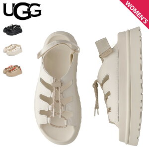 �A�O UGG �T���_�� �X�g���b�v�T���_�� �S�[���f���O���E�g�O�� ���f�B�[�X ���� W GOLDENGLOW TOGGLE �u���b�N ���C�g�x�[�W�� �x�[�W�� �� 1179370