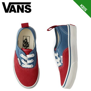 ���@���Y VANS �I�[�Z���e�B�b�N �G���X�e�B�b�N ���[�X �X�j�[�J�[ �L�b�Y �L�����o�X �o���Y AUTHENTIC ELASTIC LACE ���b�h VN000VACIZQ