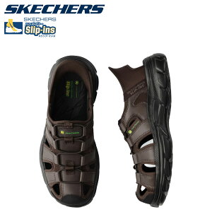 SKECHERS �X�P�b�`���[�Y �X���b�v�C���Y �W�����f�B�A �����b�N�X�h�t�B�b�g �����H���e�b�h �i�C�� �T���_�� �X�|�[�c�T���_�� �����Y HANDS FREE SLIP-INS JOHN DEERE RELAXED FIT-REVOLTED-NILE �u���E�� 256