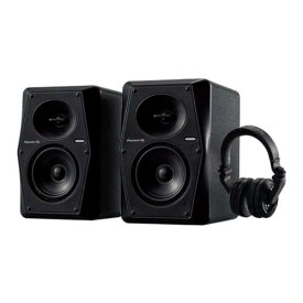 Pioneer DJ （ パイオニア DJ ） Miniature Collectio 【VM-50 Active Monitor Speaker＆HDJ-X10 Flagship Over-ear DJ Headphones】単品