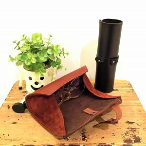 M+ エムピウ メガネケース rotolo OCCHIALI 【一年無料保証】 イタリアンレザー マルチサイズ 対応 ロトロ オッキアリ レザー ハンドメイド 男女兼用 ユニセックス 経年変化 エイジング ソフト プ