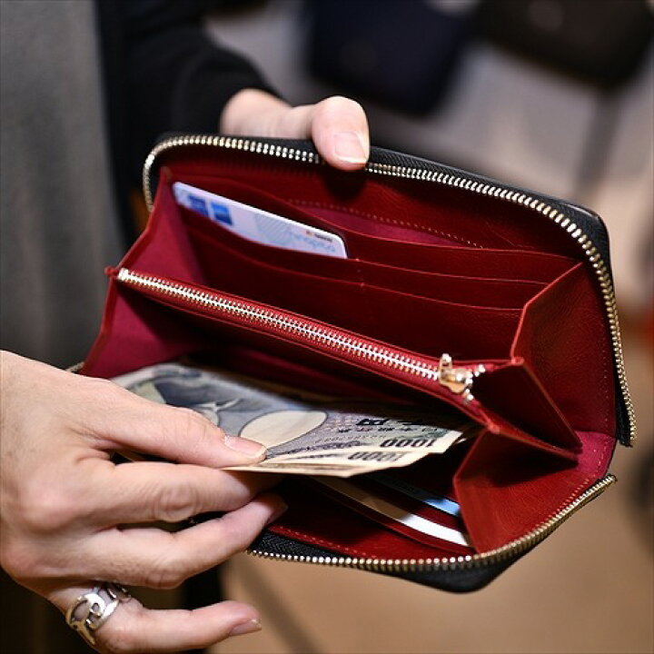 楽天市場】コードバン 長財布 ラウンドジッパー ロングウォレット 【一 