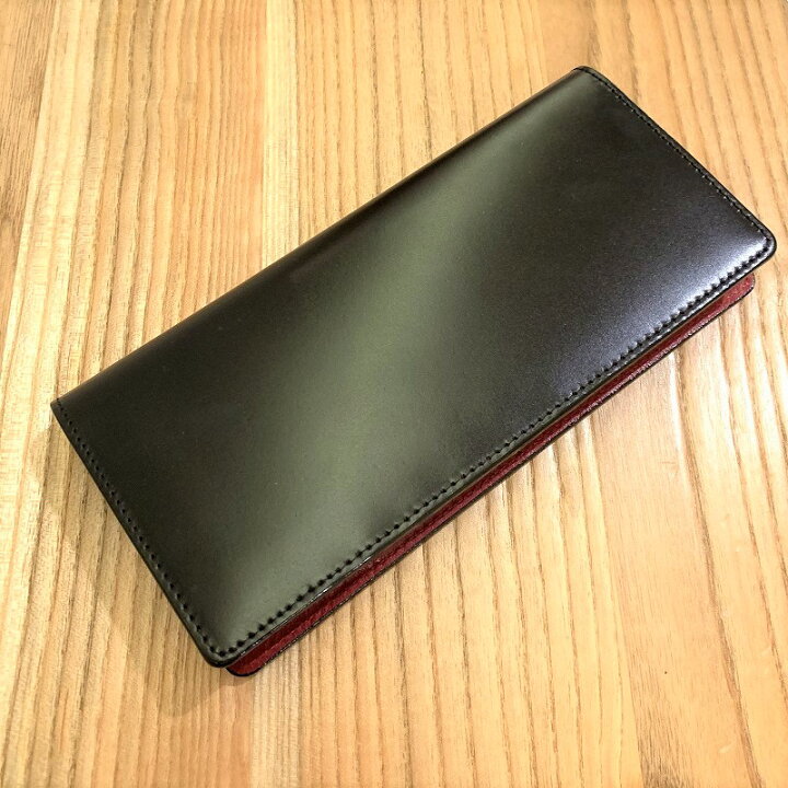 楽天市場】コードバン 長財布 フラップロングウォレット 【一年無料 