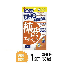DHC 柿渋エチケット 30日分 （60粒） ディーエイチシー サプリメント 柿渋エキス 粒タイプ
