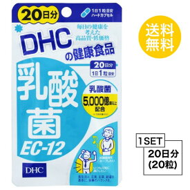 【お試しサプリ】 DHC 乳酸菌EC-12 20日分 （20粒） ディーエイチシー サプリメント 乳酸菌 善玉菌 健康食品 粒タイプ