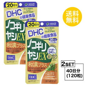 【お試しサプリ】【2個セット】 DHC ノコギリヤシEX 和漢プラス 20日分×2パック （120粒） ディーエイチシー サプリメント ノコギリ椰子 リコピン ビタミンD セレン 粒タイプ