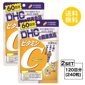 【2個セット】 DHC ビタミンC ハードカプセル 60日分×2パック （240粒） ディーエイチシー 【栄養機能食品（ビタミンC・ビタミンB2）】