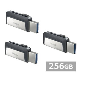 �y�}���\���� P5�{�z �y3�Z�b�g�z �T���f�B�X�N USB������ SDDDC2-256G-G46 Ultra Dual Drive USB Type-C 256GB Sandisk iPhone iPad Android USB Type-C USB�������[ �������X�e�B�b�N �O�o �p�\�R�� PC �����^�� ���s�A��