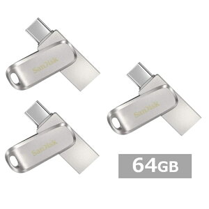 y}\ P5{z y3Zbgz TfBXN USB SDDDC4-064G-G46 Ultra Dual Drive Luxe USB Type-C 64GB Sandisk iPhone iPad Android USB Type-C USB[ XeBbN Oo p\R PC ^ sA