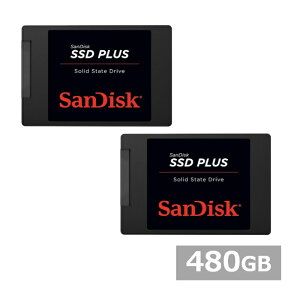 y2Zbgz TfBXN SSD PLUS 480GB SDSSDA-480G-G26 Sandisk SATA 2.5C` p\R m[gp\R fXNgbv sAi