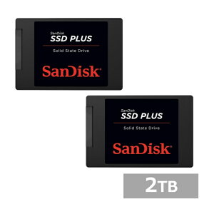 y_tf[ Si P5z y2Zbgz TfBXN SSD PLUS 2TB SDSSDA-2T00-G26 Sandisk SATA 2.5C` p\R m[gp\R fXNgbv sAi