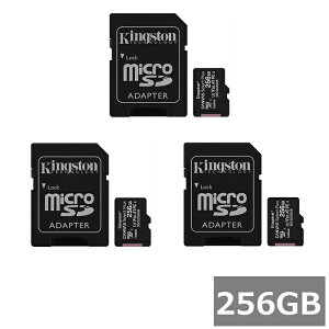 y2Zbgz LOXg }CNSD MicroSDXC SDCS2 256GB Canvas Select Plus A_v^[t microSD Kingston }CNSDXCJ[h microSDJ[h A1 UHS-I J X}z sAi
