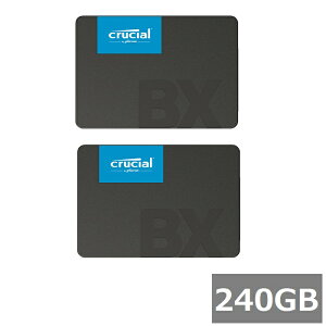�y�}���\���� P5�{�z �y2�Z�b�g�z �N���[�V���� SSD 240GB BX500 CT240BX500SSD1 Crucial SATA 2.5�C���` �p�\�R�� �m�[�g�p�\�R�� �f�X�N�g�b�v ���s�A���i