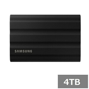 �T���X�� SSD 4TB �O�tSSD MU-PE4T0S/WW T7 Shield Samsung �|�[�^�u��SSD USB3.2 �p�\�R�� �O�t�� �����^�� �|�[�^�u�� �d�� ���s�A���i