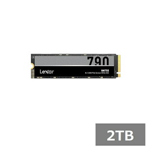 Lexar SSD 2TB LNM790X002T-RNNNG LNM790 LT[ M.2 NVMe p\R PC fXNgbv BPO Ɩ sAi