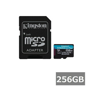 yX[p[SALE P5{z LOXg }CNSD MicroSDXC SDCG4 256GB Canvas Go! Plus microSD Kingston }CNSDXCJ[h microSDJ[h A2 UHS-I J X}z sAi
