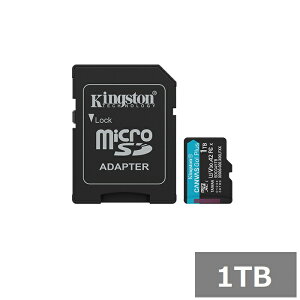 y}\ P5{z LOXg }CNSD MicroSDXC SDCG4 1TB Canvas Go! Plus microSD Kingston }CNSDXCJ[h microSDJ[h A2 UHS-I J X}z sAi
