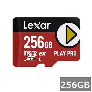 y_tf[ Si P5z Lexar }CNSD ExpressJ[h 256GB LMSXPS0256G-BNNNG PLAY PRO LT[ }CNSDXCJ[h microSDJ[h UHS-I Q[ f[^] sAi