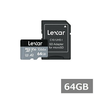 yX[p[SALE P5{z Lexar }CNSD 64GB MicroSDXC LMS1066064G-BNANG Professional SILVER 1066x A_v^[t LT[ }CNSDXCJ[h microSDJ[h UHS-I J X}z sAi