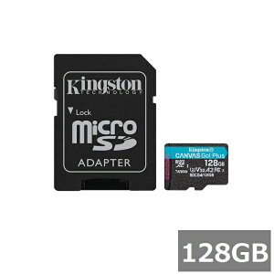 yX[p[SALE P5{z LOXg }CNSD MicroSDXC SDCG4 128GB Canvas Go! Plus microSD Kingston }CNSDXCJ[h microSDJ[h A2 UHS-I J X}z sAi