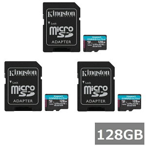 yX[p[SALE P5{z y3Zbgz LOXg }CNSD MicroSDXC SDCG4 128GB Canvas Go! Plus microSD Kingston }CNSDXCJ[h microSDJ[h A2 UHS-I J X}z sAi