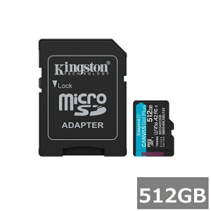 yX[p[SALE P5{z LOXg }CNSD MicroSDXC SDCG4 512GB Canvas Go! Plus microSD Kingston }CNSDXCJ[h microSDJ[h A2 UHS-I J X}z sAi