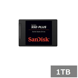 TfBXN SSD PLUS 1TB SDSSDA-1T00-G28 Sandisk SATA 2.5C` p\R m[gp\R fXNgbv sAi