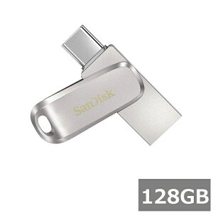 �y�}���\���� P5�{�z �T���f�B�X�N USB������ SDDDC4-128G-G46 Ultra Dual Drive Luxe USB Type-C 128GB Sandisk iPhone iPad Android USB Type-C USB�������[ �������X�e�B�b�N �O�o �p�\�R�� PC �����^�� ���s�A���i