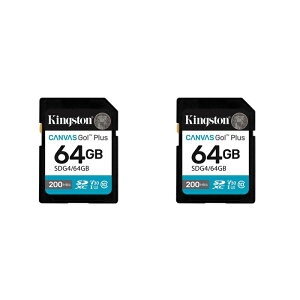�y�}���\���� P5�{�z �y2�Z�b�g�z �L���O�X�g�� SD�J�[�h SDXC SDG4 64GB Canvas Go! Plus Kingston SDXC�J�[�h SD�J�[�h UHS-I �J���� �X�}�z ���s�A���i