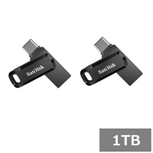 �y2�Z�b�g�z �T���f�B�X�N 1TB USB������ SDDDC3-1T00-G46 Ultra Dual Drive Go USB Type-C Sandisk iPhone Android USB Type-C USB�������[ �������X�e�B�b�N �O�o �p�\�R�� PC �����^�� ���s�A���i