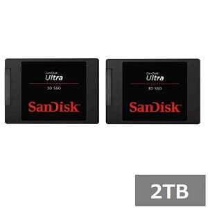 �y�}���\���� P5�{�z �y2�Z�b�g�z �T���f�B�X�N SSD ULTRA 2TB SDSSDH3-2T00-G26 Sandisk SATA 2.5�C���` �p�\�R�� �m�[�g�p�\�R�� PC �f�X�N�g�b�v BTO �Ɩ����� ���s�A���i