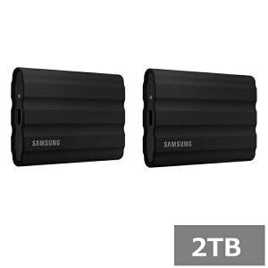 �y2�Z�b�g�z �T���X�� SSD 2TB �O�tSSD MU-PE2T0S T7 Shield Samsung �|�[�^�u��SSD USB3.2 �p�\�R�� �O�t�� �����^�� �|�[�^�u�� �d�� ���s�A���i