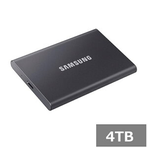 �T���X�� SSD 4TB �O�tSSD MU-PC4T0T T7 Samsung �|�[�^�u��SSD USB3.2 �p�\�R�� �O�t�� �����^�� �|�[�^�u�� �d�� ���s�A���i