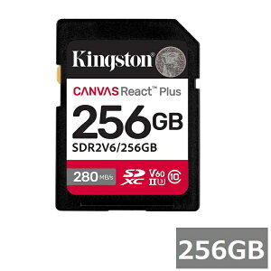 �y�X�[�p�[SALE P5�{�z �L���O�X�g�� SD�J�[�h 256GB SDXC SDR2V6/256GB Canvas React Plus V60kingston SDXC�J�[�h �������J�[�h Class10 UHS-II �J���� �f�W�J�� �r�f�I�J���� �p�\�R�� ���s�A���i