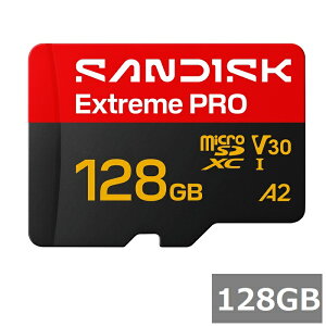 �y�}���\���� P5�{�z �T���f�B�X�N �}�C�N��SD MicroSDXC SDSQXCJ-128G-GS6MA Extreme PRO 128GB SD�A�_�v�^�t Sandisk �}�C�N��SDXC�J�[�h 5K ��B �^�� UHS-I �J���� �X�}�z ���s�A���i