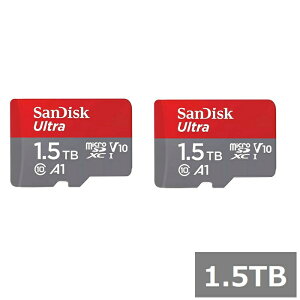 �y2�Z�b�g�z �T���f�B�X�N �}�C�N��SD MicroSDXC SDSQUAC-1T50-GN6MN Ultra 1.5TB Sandisk �}�C�N��SDXC�J�[�h microSD�J�[�h Class10 UHS-I �J���� �X�}�z ���s�A���i