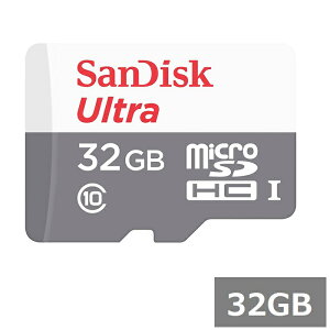 TfBXN }CNSD MicroSDHC SDSQUNR-032G-GN3MN Ultra 32GB Sandisk }CNSDHCJ[h microSDJ[h Class10 UHS-I J X}z sAi