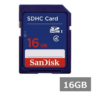 【マラソン中 P5倍】 サンディスク SDカード SDHC SDSDB-016G-B35 16GB Sandisk SDHCカード SD Class4 UHS-I カメラ デジカメ ビデオカメラ パソコン 並行輸入品
