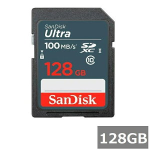 �y�}���\���� P5�{�z �T���f�B�X�N SD�J�[�h SDXC SDSDUNR-128G-GN3IN Ultra 128GB Sandisk SDXC�J�[�h SD Class10 UHS-I �J���� �f�W�J�� �r�f�I�J���� �p�\�R�� ���s�A���i