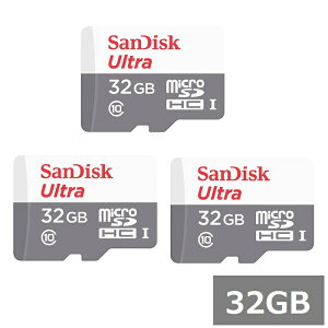 y3Zbgz TfBXN }CNSD MicroSDHC SDSQUNR-032G-GN3MN Ultra 32GB Sandisk }CNSDHCJ[h microSDJ[h Class10 UHS-I J X}z sAi
